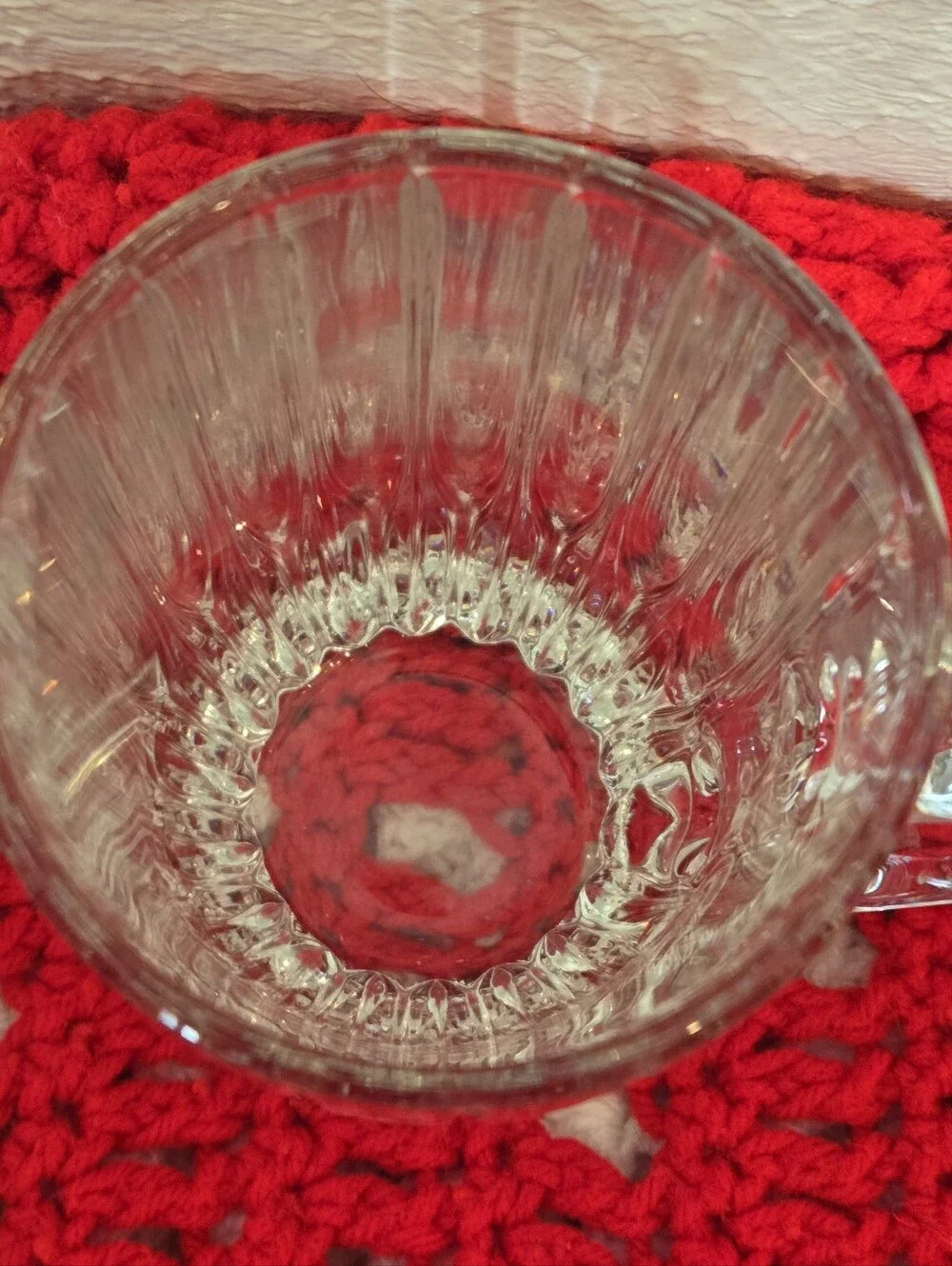 Mikasa Park Lane Heavy Crystal GLASS Beer Stein ONE, 7.5